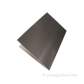 Feuille en acier galvanisée noire en métal mince perforé